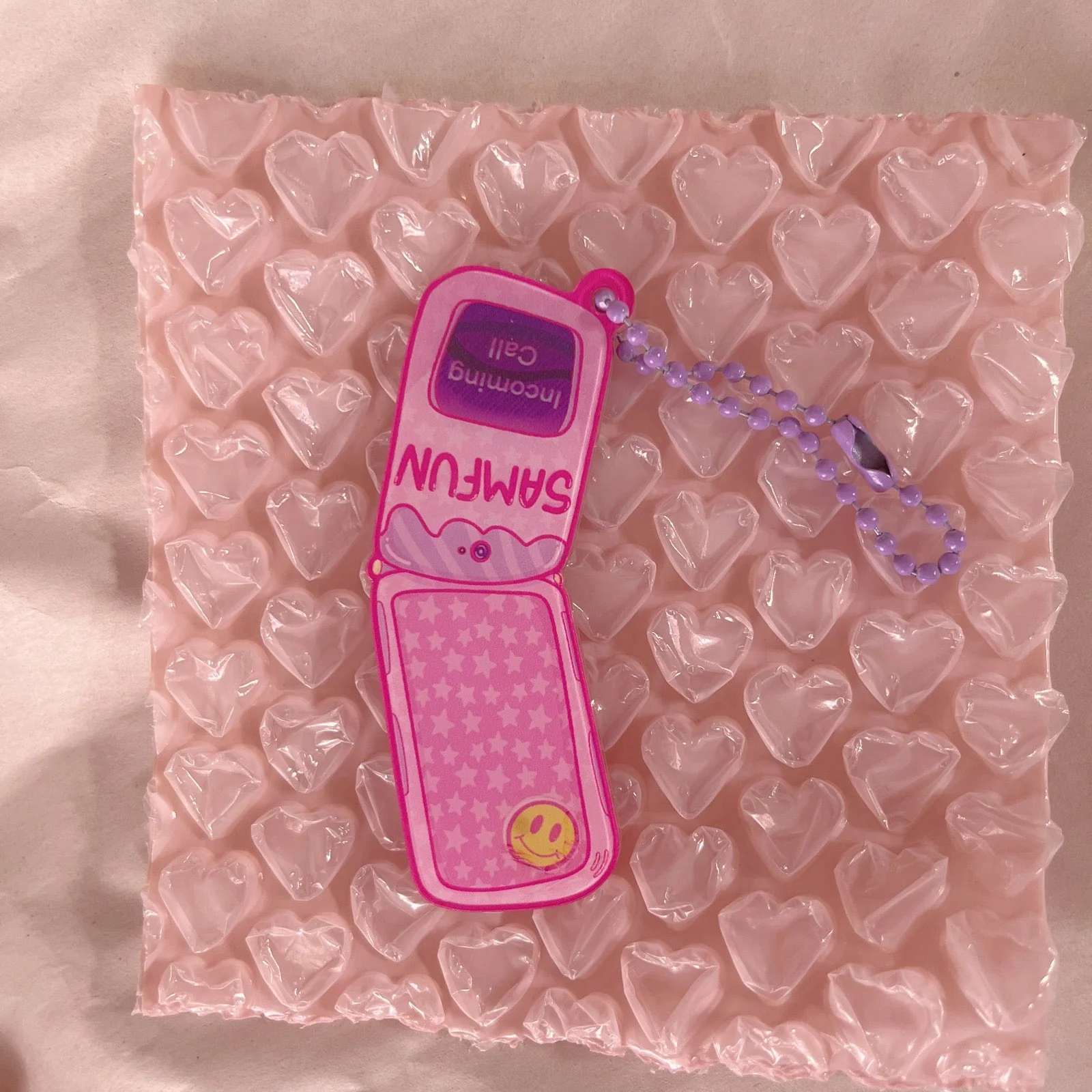 STFU Cellular Phone Kawaii 3D Acrylic Keychain - Image 4