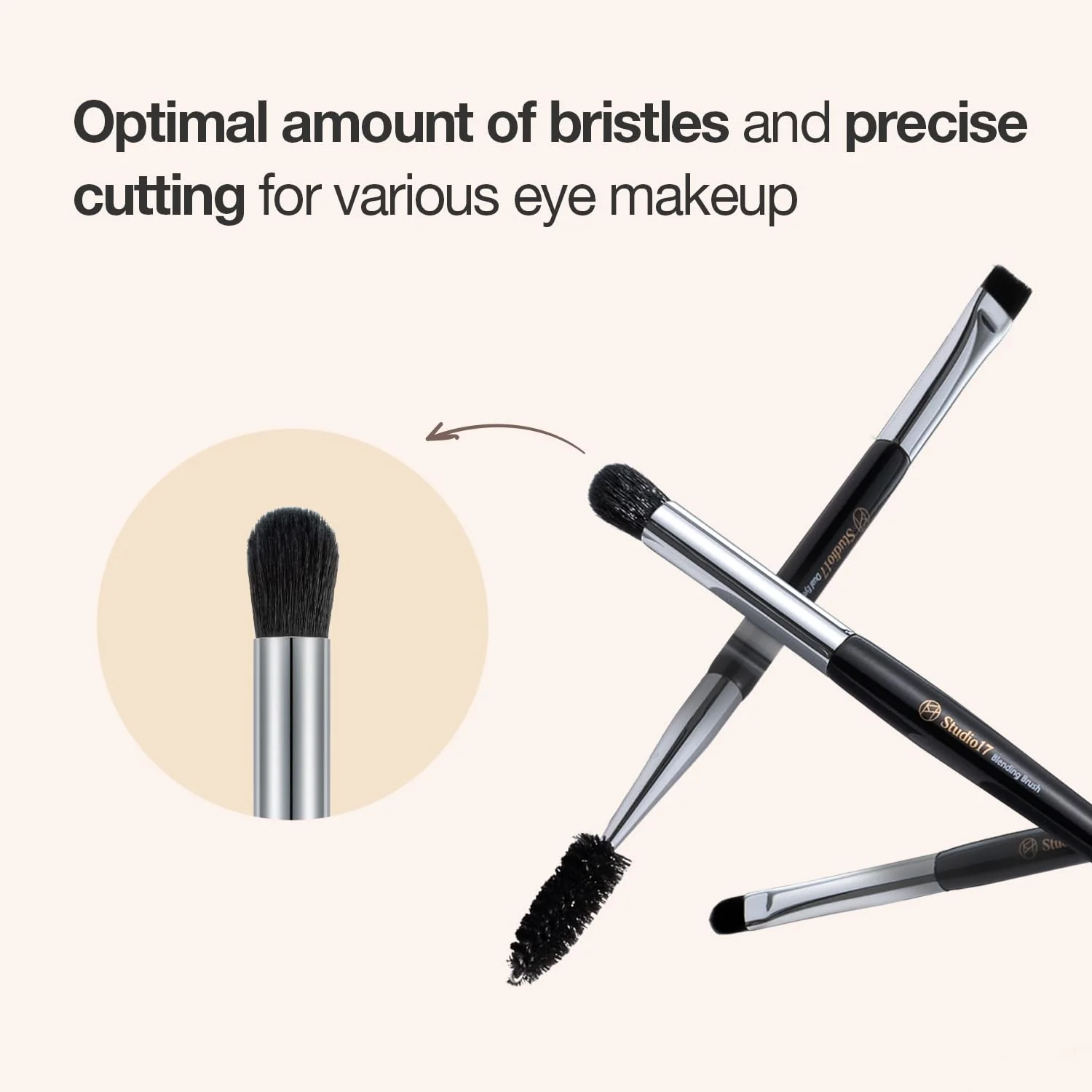 Studio17 Eye Makeup Brush Set - Image 4