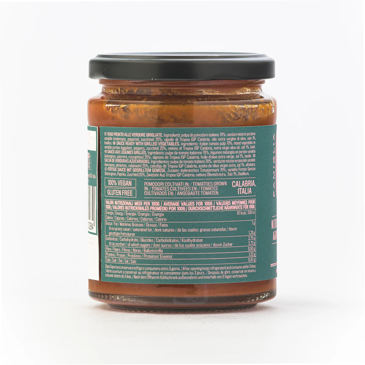 Sugo Pronto alle Verdure Grigliate (GRILLED VEGETABLES SAUCE) - Image 2