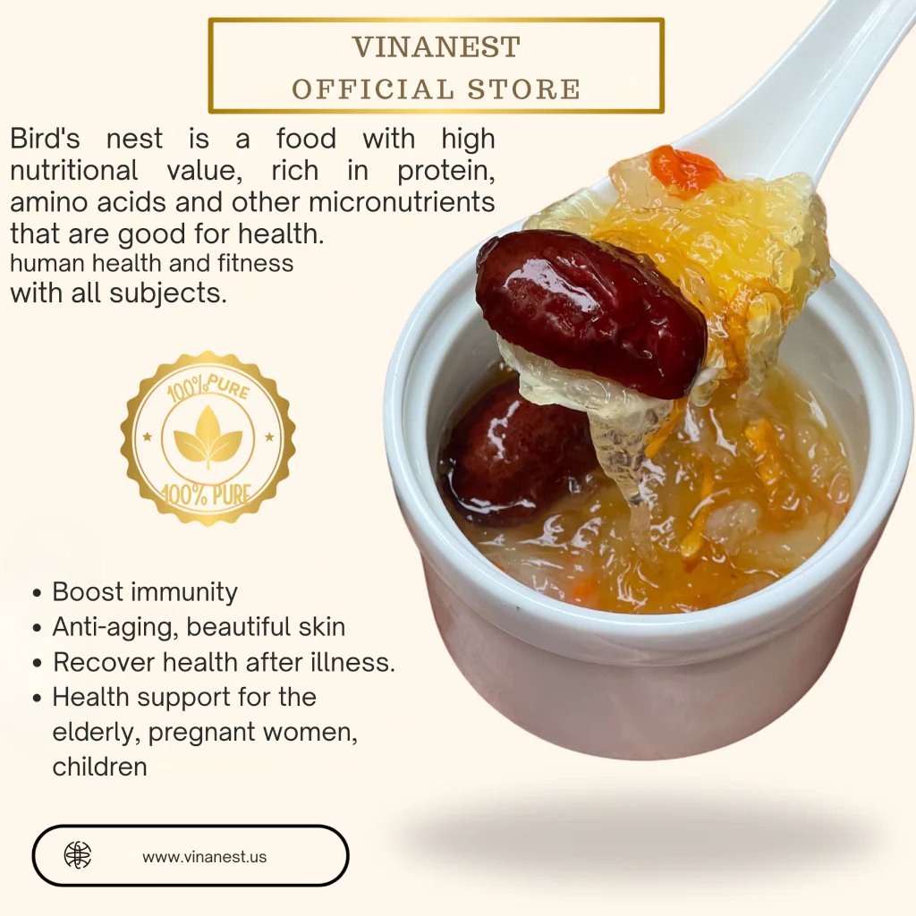 Tổ Yến Rút Lông Sợi (Vinanest 100% Fibers) - Image 4