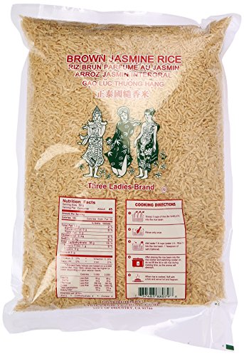 Three Ladies Brown Jasmine Rice 5 lbs - Image 4