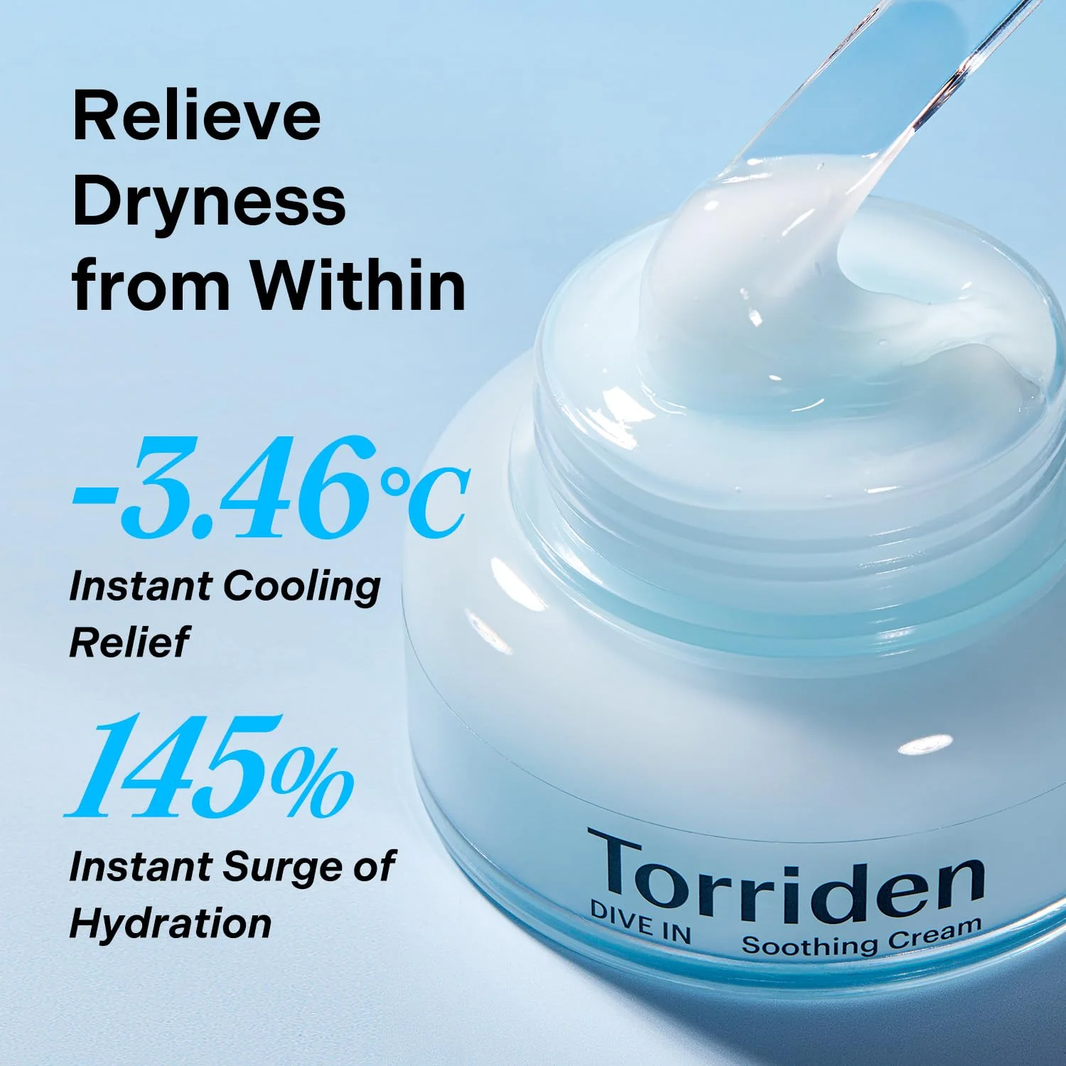 Torriden Dive In Low Molecular Hyaluronic Acid Soothing Cream - Image 4