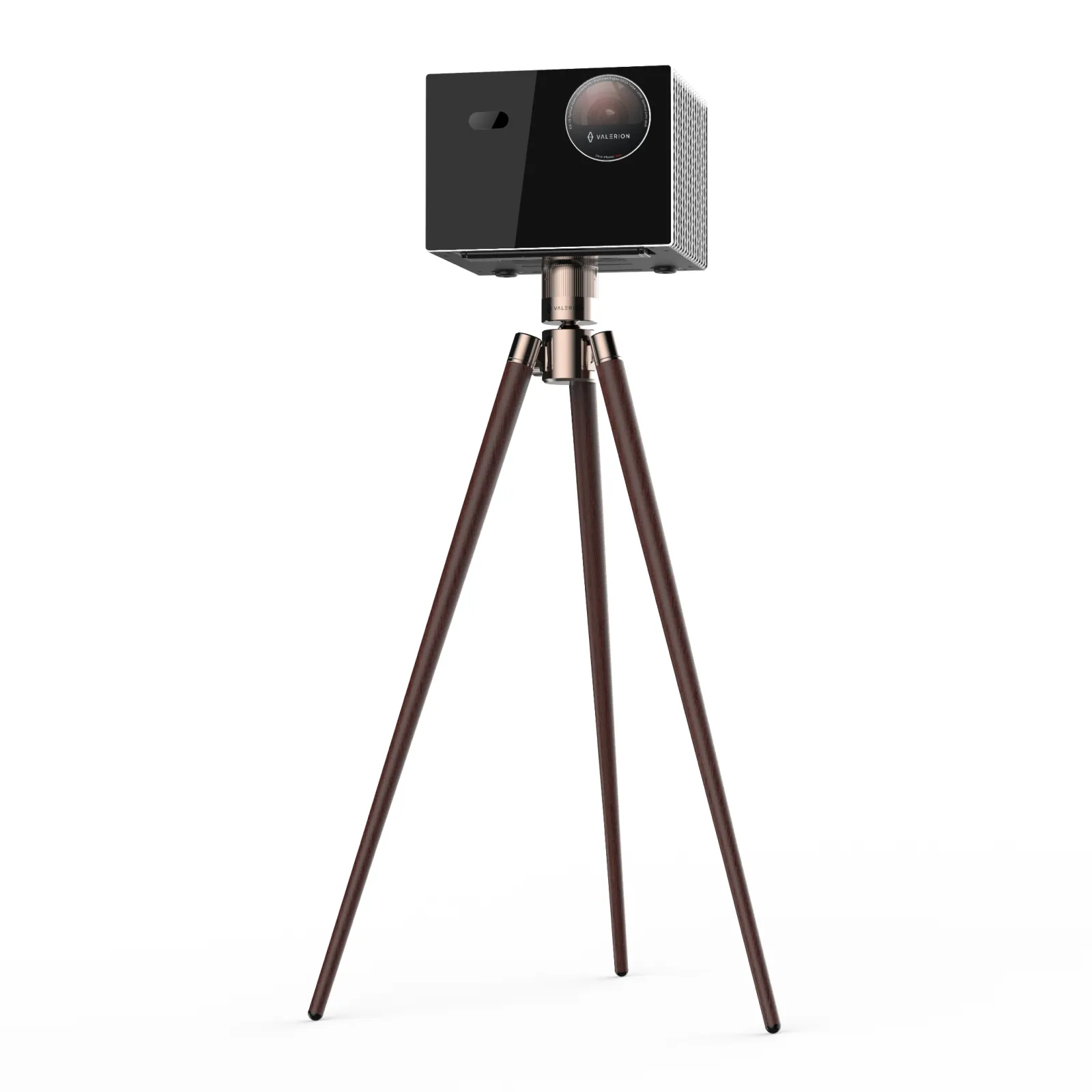 Valerion Walnut Tripod Stand - Image 3