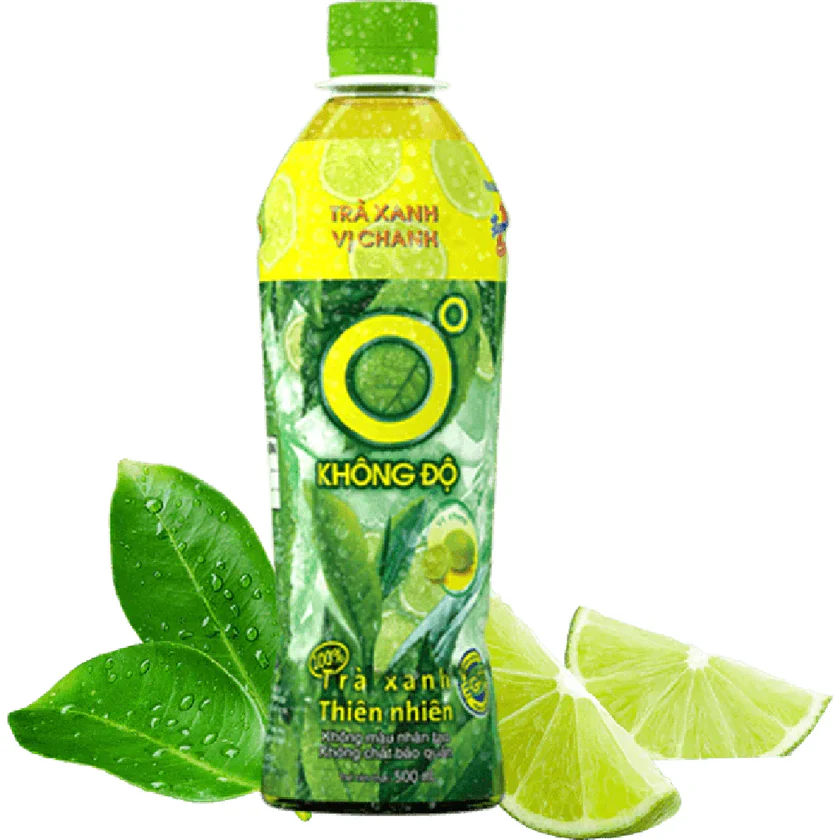 Zero Degree Green Tea Lemon Flavor - 455ml - Image 2